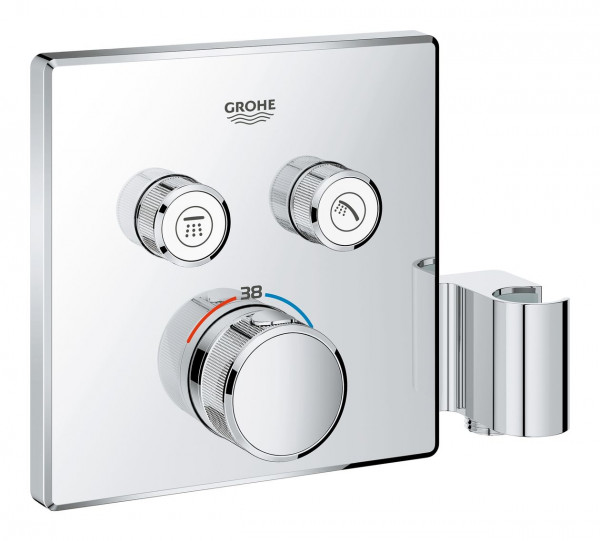 Grohe Grohtherm SmartControl Thermostatic Shower Mixer for concealed installation with 2 valves 29125000