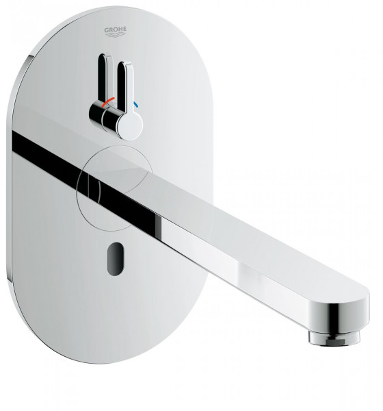 Grohe Eurosmart CE infrared washbasin tap with variable temperature limiter