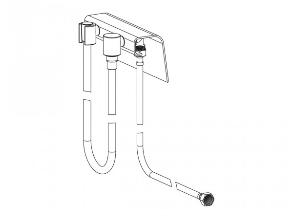 Kaldewei Shower hose model 8890 exterior
