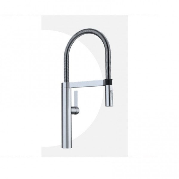 Blanco Pull Out Kitchen Tap CULINA-S Stainless Steel Finish