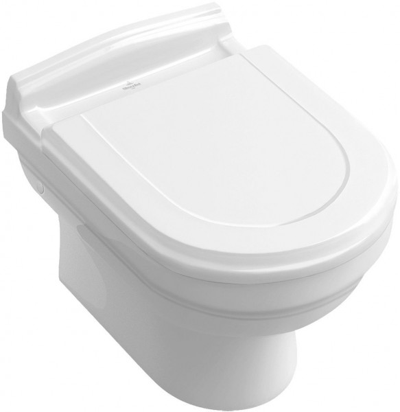 Villeroy and Boch Wall Hung Toilet Hommage  6661B0 Alpine White | CeramicPlus