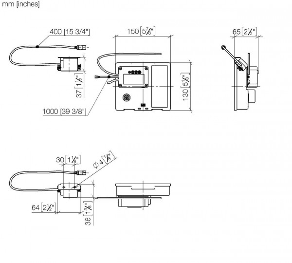 Concealed Body Dornbracht eSET Touchfree for Infrared Taps 4276697090