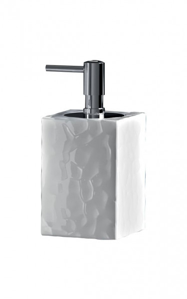 Gedy Free Standing Soap Dispenser NEW MARTINA White