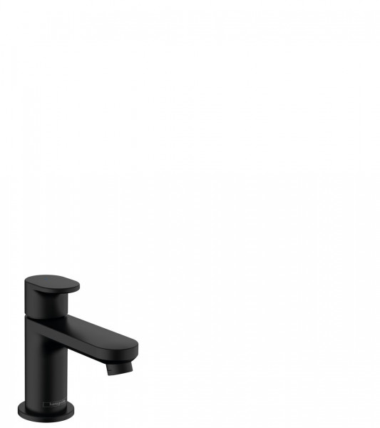 Small Basin Taps Hansgrohe Vernis Blend only for cold water Black Mat