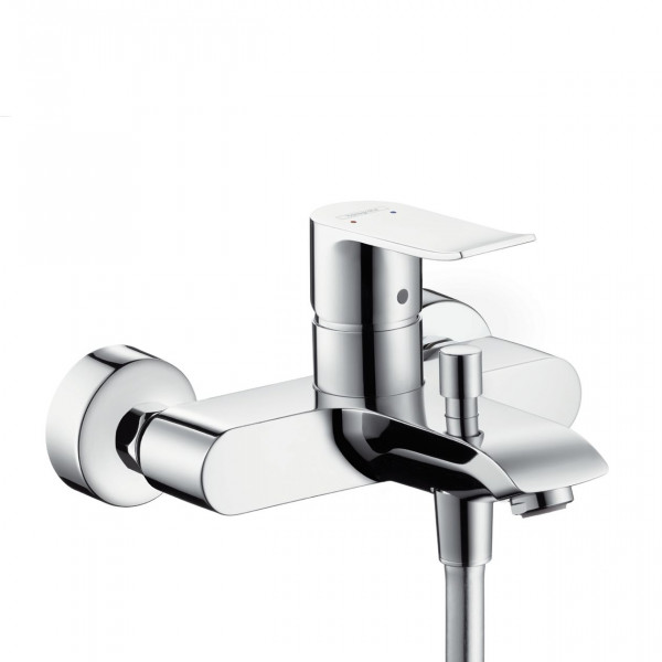 Hansgrohe Metris Classic Chrome Bath/Shower tap 1/2" exposed instal. (31480000)