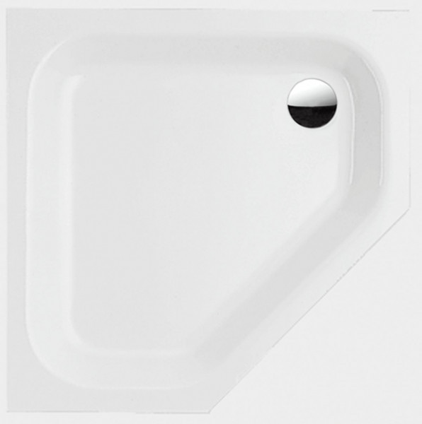 Bette Quadrant Shower Tray without apron Caro 1000x1000x35mm 7219-000
