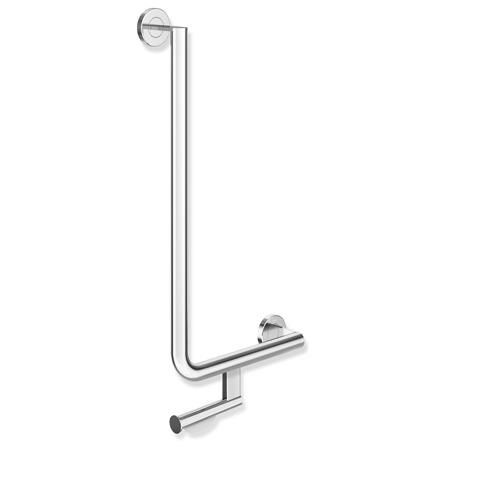 Hewi Grab Rail L-shaped System 900 Glossy Chrome 900.22.13940