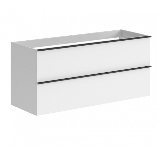 Allibert Double Vanity Unit SANTIAGO 2 drawers 1200x550x460mm Bright Alpine White