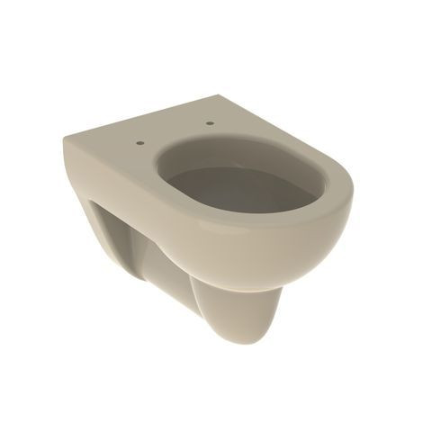Geberit Wall Hung Toilet Renova Pan with  Rim Hollow bottom 355x340x540mm Bahamabeige
