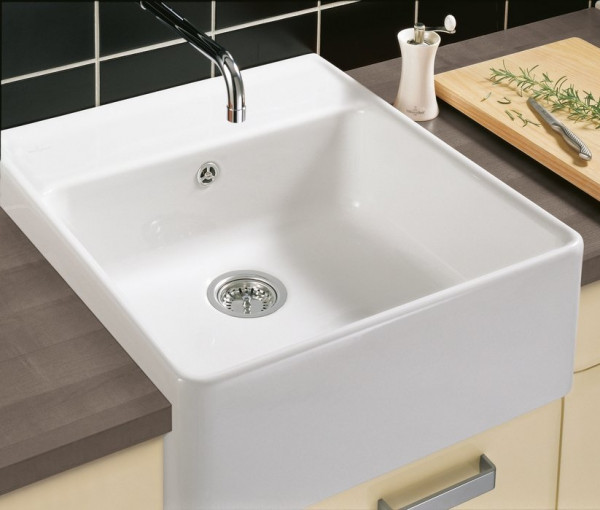 Villeroy and Boch Countertop Sink 595mm CeramicPlus Alpine White 632000R1