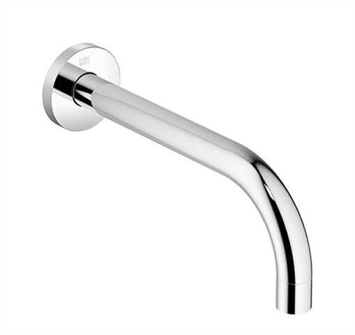 Dornbracht Spout and Spout Connection Tara. Wall mounting 190mm Chrome