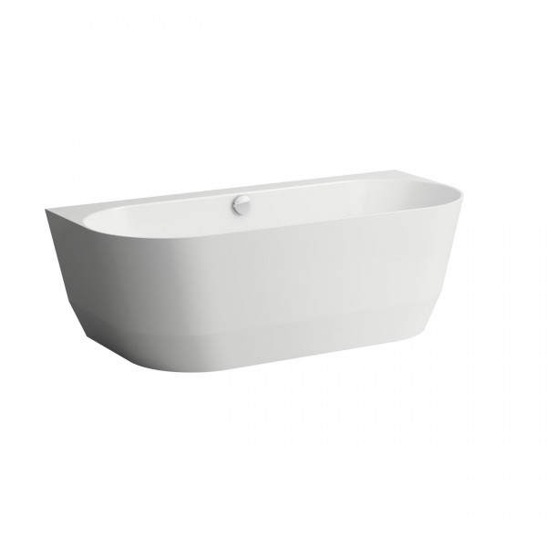 Back To Wall Bath Laufen PRO with panel 1800x800x590mm White