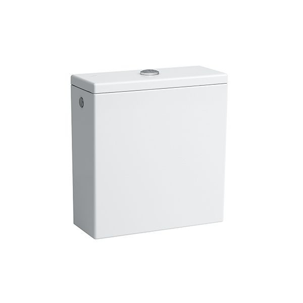 Low Level Cistern Laufen PRO 375x160mm White Supply from Side