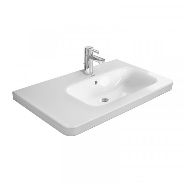 Duravit DuraStyle Washbasin furniture asymmetric 800 x 480 mm (232680) White Wondergliss | 1 | Yes