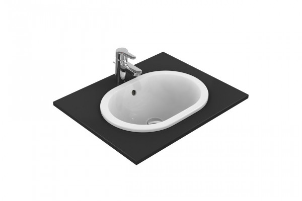 Ideal Standard Inset Basin Connect oval form 480mm Ceramic