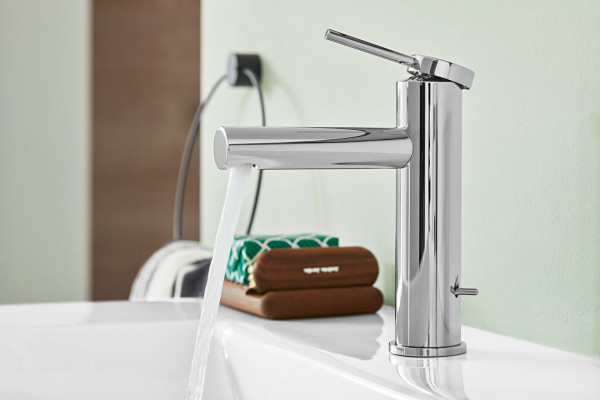 Single Hole Mixer Tap Villeroy and Boch Loop & Friends 149mm Chrome