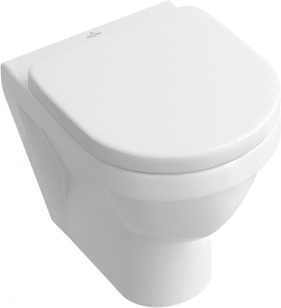 Villeroy and Boch D Shaped Toilet Seat Architectura White Duroplast 9M66E101