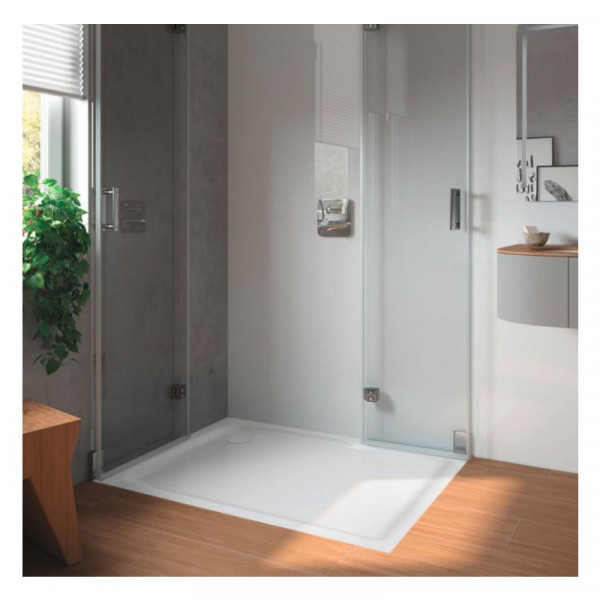 Kaldewei Rectangular Shower Tray Mod.398-1 Superplan Alpine White 447200010001