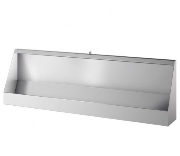 Delabie Wall-hung trough urinal Polished Stainless Steel 1800mm 130110