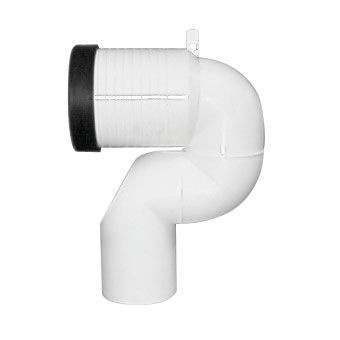 Toilet Siphon TOTO For floor draining White