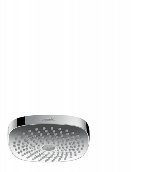 Hansgrohe Ceiling Shower Head Croma Select E Ø180mm 2 jets Chrome/White