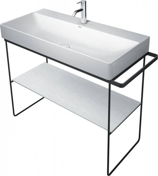 Duravit Vanity Unit DuraSquare Metal console standing Chrome 1065x451 mm Matt black