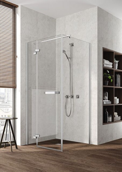 Kermi Pivot shower Doors TUSCA Left Fixed wall 2000 x 800 mm Clear
