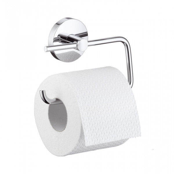 Hansgrohe Toilet Roll Holder Logis Chrome without Cover 40526000