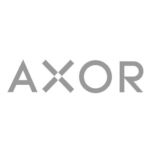 Axor Edge Engraved RainXL thermostatic knobChrome