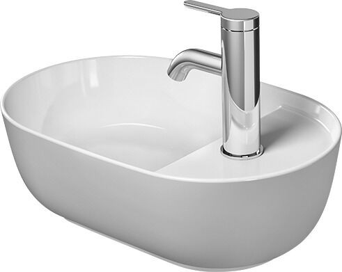 Duravit Washbasin Luv Sanitary Ceramic 420 mm Grey Silk Matt Wondergliss