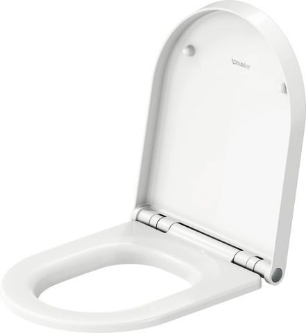 Soft Close Toilet Seat Duravit White Tulip SoftClose 372x65mm White