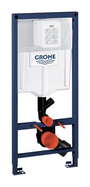 Grohe Concealed Cistern Rapid SL Chrome Metal/Plastic With external odour extraction 39002000