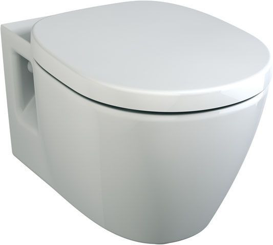 Ideal Standard Wall Hung Toilet Connect  Alpine White E8017 Ceramic