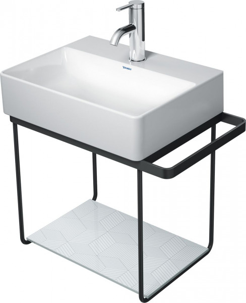 Duravit Vanity Unit DuraSquare Metal console Wall mounted Chrome 516x333 mm