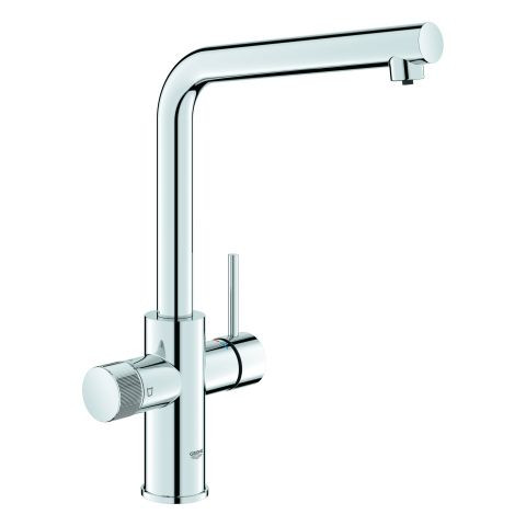 Single Hole Mixer Tap Grohe GROHE Blue Pure L outlet Chrome