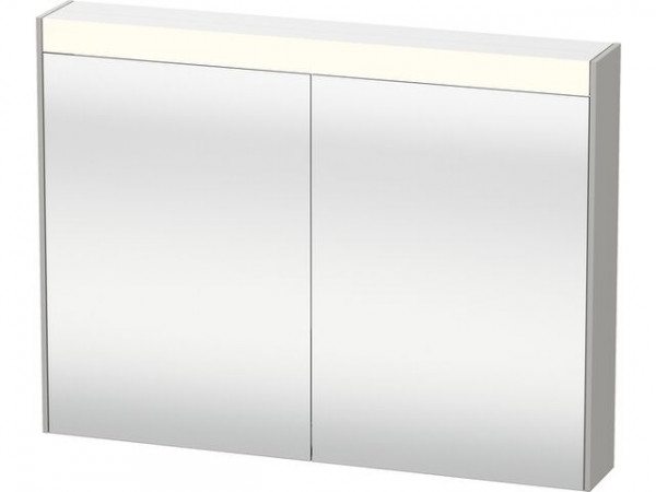 Duravit Bathroom Mirror Cabinet Brioso with light BR7102 Concrete Grey Matt