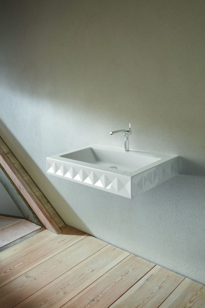 Bette Wall Wall Hung Basin, 1 row, without tap hole Loft Ornament