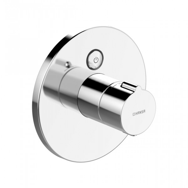 Thermostatic Shower Mixer Hansa ELECTRA Round, Bluetooth, built-in Chrome