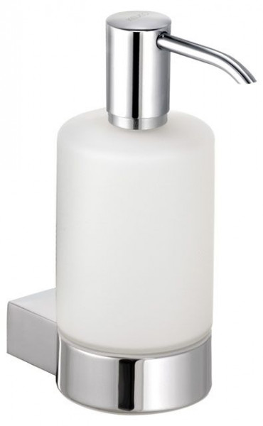 Keuco Plan wall mounted soap dispenser 250 ml with matte Glass Crystal 14953