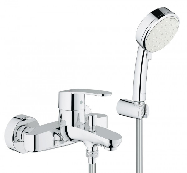 Grohe Bath/Shower Set One Nozzle Eurostyle Cosmopolitan Chrome