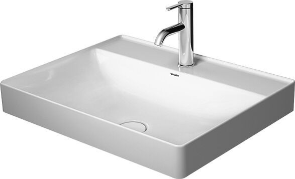 Duravit Washbasin DuraSquare Sanitary Ceramic 600 mm White | 1