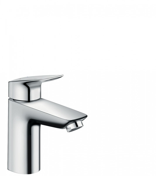 Hansgrohe Basin Mixer Tap Logis Single Lever 100 without Waste Set