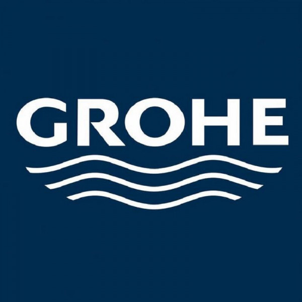 Grohe Cover plate with electronics Stainless Steel