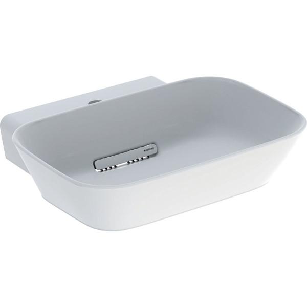Cloakroom Basin Geberit ONE Horizontal outlet KeraTect 500x425mm White Matt  | 1 Tap Hole