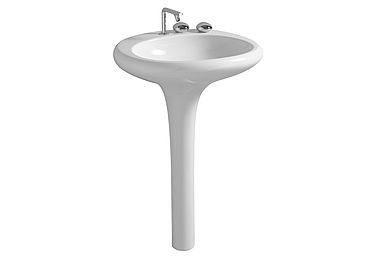 VitrA Pedestal Basin with 1 tap hole Istanbul 600x615 mm