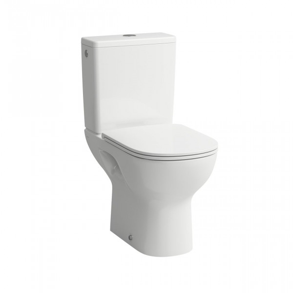 Low Level Cistern Laufen LUA 390x160mm White | Supply from Side