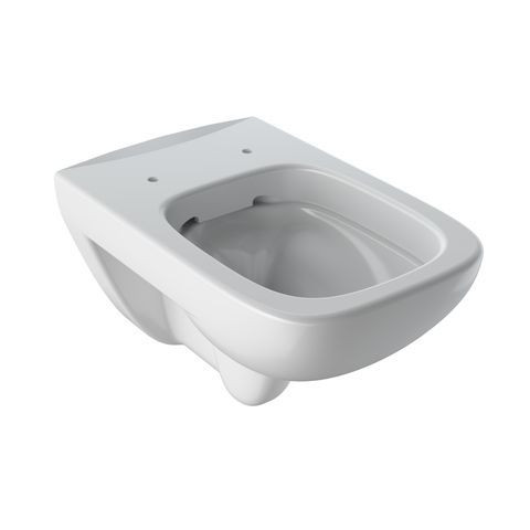 Geberit Wall Hung Toilet Renova Plan Pan  Rimless Hollow bottom 355x345x540mm White