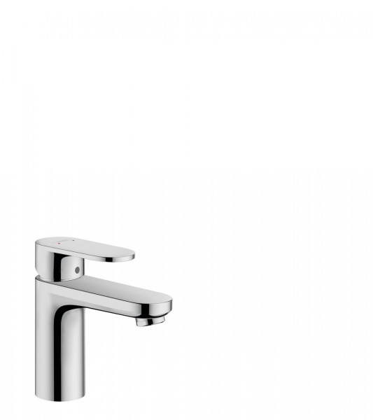 Small Basin Taps Hansgrohe Vernis Blend with metal drain set Chrome
