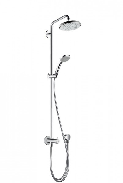 Hansgrohe Thermostatic Shower Croma 220 Reno with swivelling 400mm Shower Arm