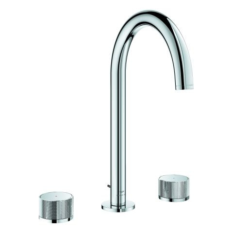 Freestanding 2 Handle Basin Tap Grohe Atrio Private Collection L, pull cord Chrome 20595000